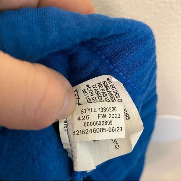 Under Armour Rival Fleece lined cotton Jogger sweat pants teal blue plus size 3X - Picture 7 of 13